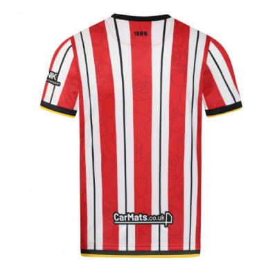 Moški Nogometni dresi Sheffield United Domači 2024-25 Kratek Rokav Moški Nogometni dresi Sheffield United Domači 2024-25 Kratek Rokav